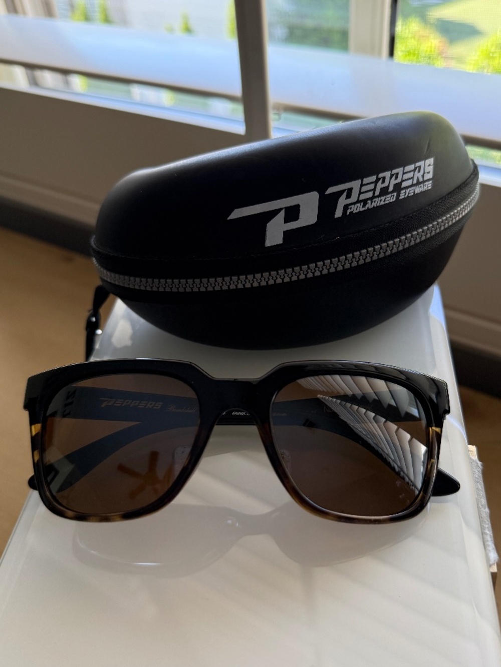 Peppers Polarized Sunglasses – "Nola" | Bombshell Collection | Tortoise Frame